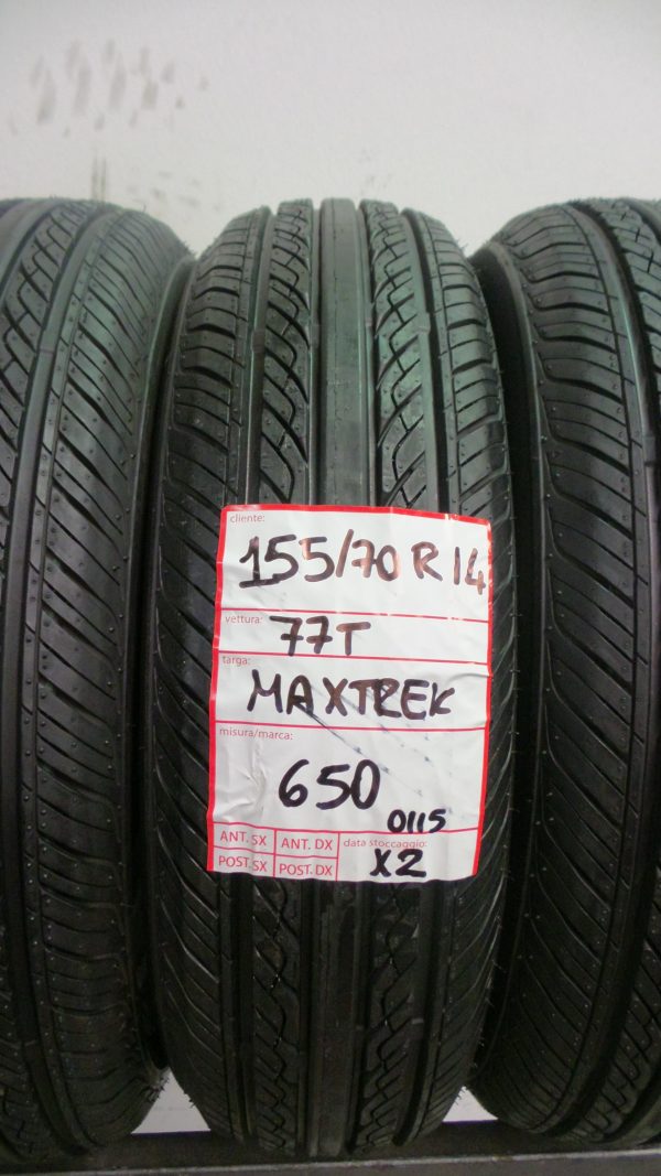 MAXTREK 155/70 R14 77T - MOD. INGENS A1 - 4 PNEUMATICI - NUOVE